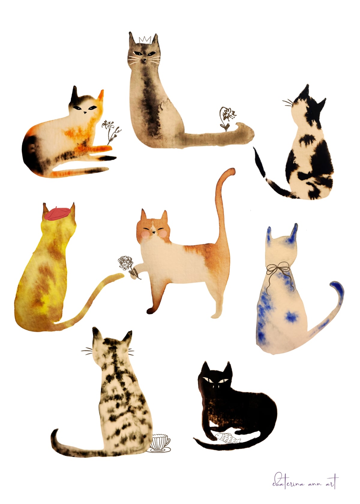 Postal Cats